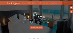 Desktop Screenshot of hotelplage-erquy.com